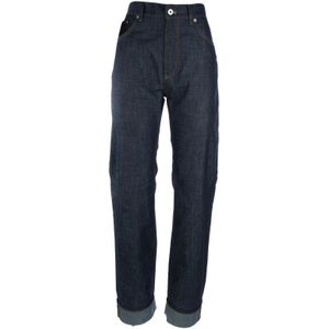 Bottega Veneta, Dames, Jeans, Blauw, Maat: XS Katoen,