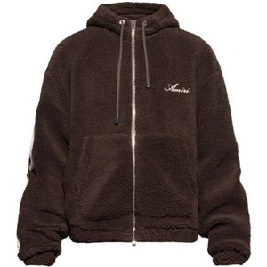Amiri, Heren, Sweatshirts & Hoodies, Bruin, Maat: M Viscose,