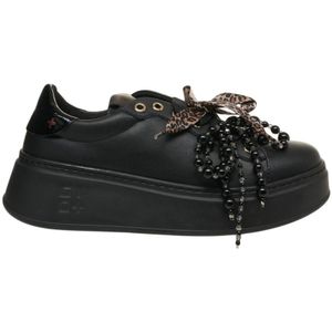 Gio+, Dames, Schoenen, Zwart, Maat: 40 EU Leer,