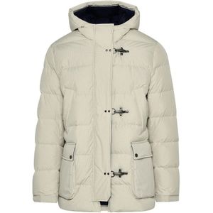 Fay, Heren, Jassen, Beige, Maat: XL