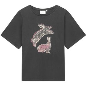 Fabienne Chapot - Fay Rabbit T-Shirt - Grijs - Dames