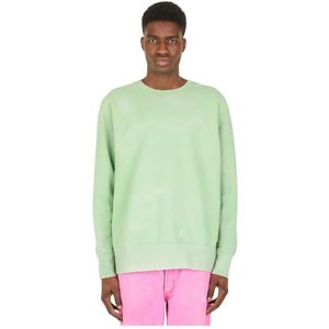 Notsonormal, Heren, Sweatshirts & Hoodies, Groen, Maat: M Katoen,