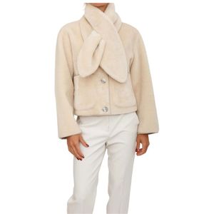 Marella, Dames, Jassen, Wit, Maat: XS Poliester,