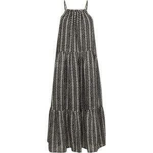 Co'Couture, Dames, Jurken, Veelkleurig, Maat: S Linnen,