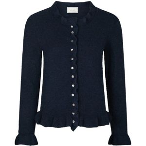 Neo Noir, Dames, Truien, Blauw, Maat: S