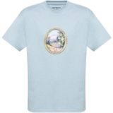 Carhartt Wip - T-shirt Mirror - Blauw - Heren - Katoen