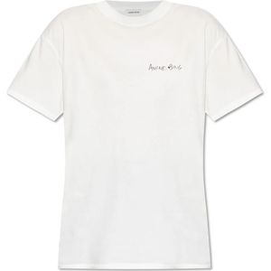 Anine Bing, Dames, Tops, Wit, Maat: L Katoen,