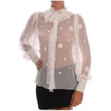 Dolce & Gabbana - Zijden Overhemd - Wit