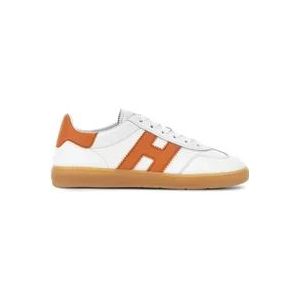 Hogan Oranje Sneakers voor Vrouwen Ss24 , Multicolor , Dames , Maat: 37 EU