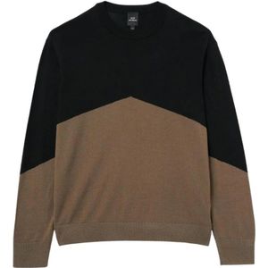 Armani Exchange, Heren, Truien, Veelkleurig, Maat: L Wol,