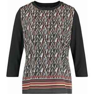 Gerry Weber, Dames, Tops, Zwart, Maat: L