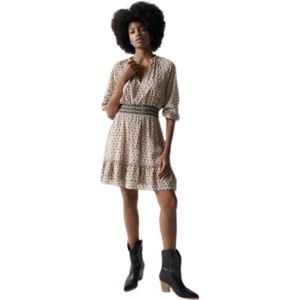 Salsa, Dames, Jurken, Veelkleurig, Maat: M Poliester,