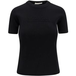 Max Mara, Dames, Tops, Zwart, Maat: XS Viscose,