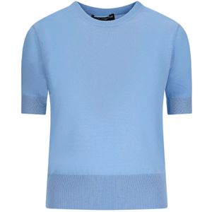 Dolce & Gabbana, Dames, Truien, Blauw, Maat: M