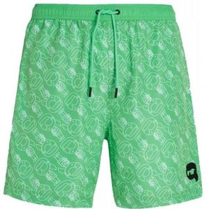 Karl Lagerfeld, Heren, Badkleding, Groen, Maat: L Polyamide,