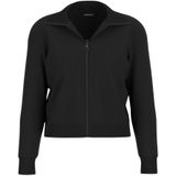 Guess - Zwarte Trui met Ritskraag - Dames - Cardigan