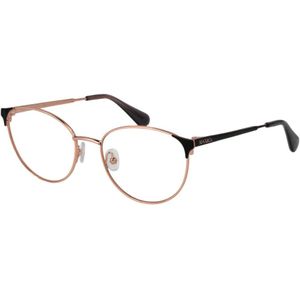 Max & Co - Ronde Metalen Optische Montuur - Roségoud - Inclusief Merk-etui