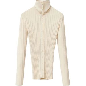 Fabiana Filippi, Dames, Truien, Beige, Maat: S