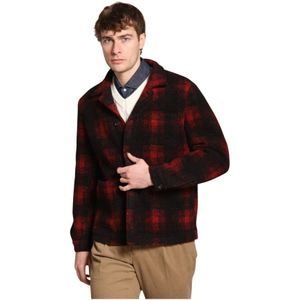 Mason's, Heren, Jassen, Rood, Maat: S Wol,