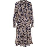 Cream, Dames, Jurken, Bruin, Maat: M Viscose,