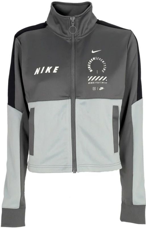 Nike - Tracksuit Jacket - Grijs - Dames - 100% Polyester