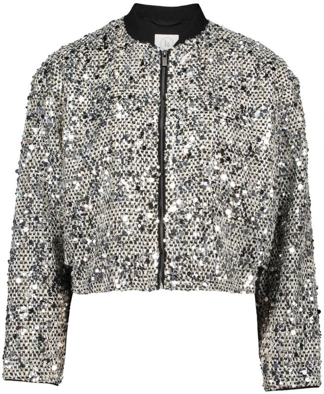 Betty & Co - Sequin Blouson - Zwart - Dames - Jassen