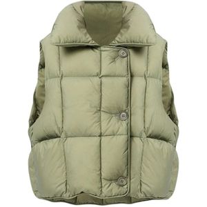 Ienki Ienki, Dames, Jassen, Groen, Maat: S Leer,