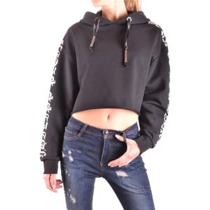 Philipp Plein, Dames, Sweatshirts & Hoodies, Zwart, Maat: XS Katoen,