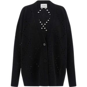 Nude, Dames, Truien, Zwart, Maat: S Wol,