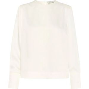 Kaffe, Dames, Blouses & Shirts, Wit, Maat: S