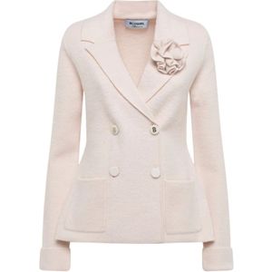 Blugirl, Dames, Jassen, Roze, Maat: L Wol,