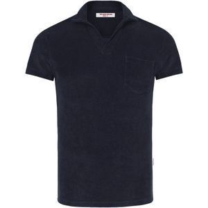 Orlebar Brown, Heren, Tops, Blauw, Maat: S