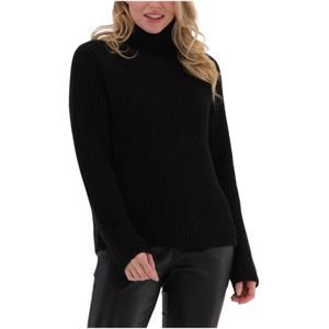 Drykorn - Zwarte Turtleneck Arwen 422001 - Wolmix - Dames
