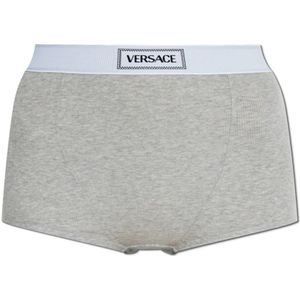 Versace, Dames, Ondergoed, Grijs, Maat: XL Katoen,