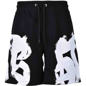 Bikkembergs, Heren, Badkleding, Zwart, Maat: S Katoen,