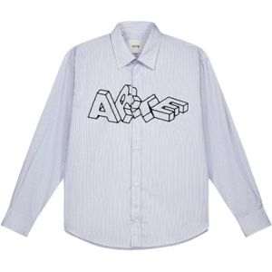 Arte Antwerp, Heren, Overhemden, Blauw, Maat: S Katoen,