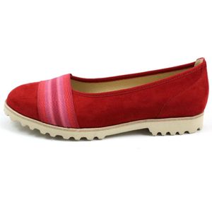 Gabor, Dames, Schoenen, Rood, Maat: 37 1/2 EU Leer,