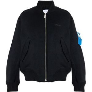 Off White, Heren, Jassen, Zwart, Maat: L