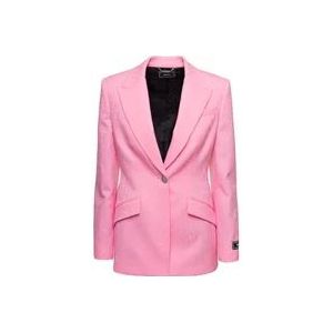 Versace Blazer jasje , Pink , Dames , Maat: S