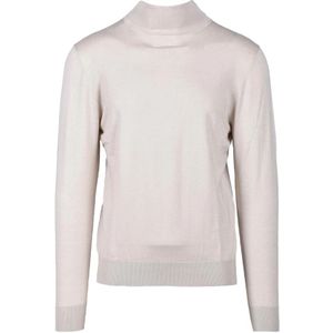 Wild Cashmere, Heren, Truien, Beige, Maat: 2XL Zijde,
