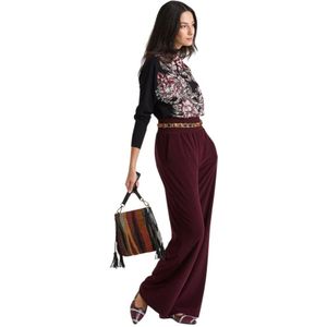 Maliparmi, Dames, Broeken, Rood, Maat: 2XS Jersey,