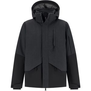 Boggi Milano, Heren, Jassen, Grijs, Maat: S Wol,