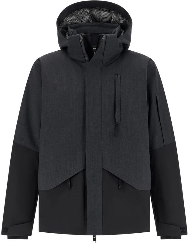 Boggi Milano, Heren, Jassen, Grijs, Maat: S Wol,