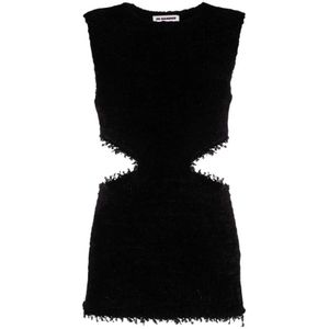 Jil Sander, Dames, Tops, Zwart, Maat: 2XS