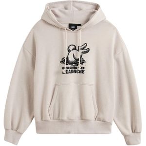 Vans, Dames, Sweatshirts & Hoodies, Grijs, Maat: L Katoen,