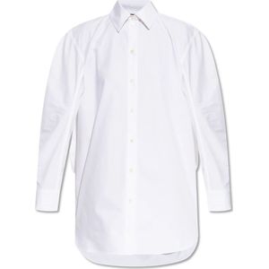 Jacquemus, Dames, Jurken, Wit, Maat: 3XS Katoen,