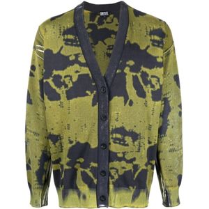 Diesel, Dames, Truien, Veelkleurig, Maat: M Katoen,