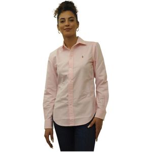 Ralph Lauren, Dames, Blouses & Shirts, Roze, Maat: XL Katoen,
