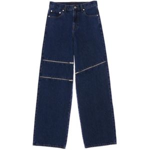 Helmut Lang, Dames, Jeans, Blauw, Maat: W29 Katoen,