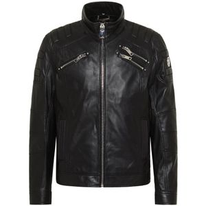 Carlo Colucci, Heren, Jassen, Zwart, Maat: 2XL